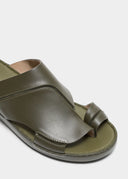 STITCHED SPLIT TOE SANDAL - MILITARE