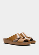 KNOT BELT SANDAL - VISONE