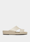 LOOPED BELT SANDAL - GHIACCIO