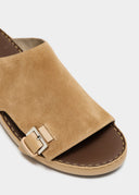 CRADLE SANDAL - ECRU
