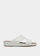 LOOPED BELT SANDAL - BIANCO