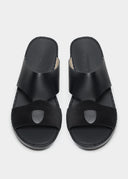 ENVELOPE BELT SANDAL - NERO