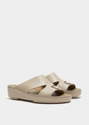 ENVELOPE BELT SANDAL - TAUPE