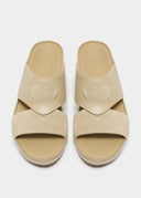ENVELOPE CROWN SANDAL - BEIGE