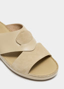 ENVELOPE CROWN SANDAL - BEIGE