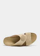 ENVELOPE CROWN SANDAL - BEIGE