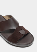 ENVELOPE BELT SANDAL - CACAO