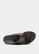 ENVELOPE BELT SANDAL - CACAO