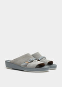 LINK STRAP SANDAL - CEMENT