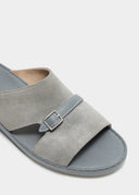 LINK STRAP SANDAL - CEMENT