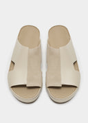DRIFTED BOX SANDAL - GHIACCIO