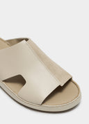 DRIFTED BOX SANDAL - GHIACCIO