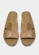 DRIFTED BOX SANDAL - MUSHROOM