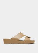 LEGACY BELT SANDAL - ECRU