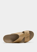 LEGACY BELT SANDAL - ECRU
