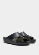 DRIFTED BELT SANDAL - NERO