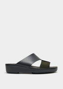 DRIFTED BELT SANDAL - NERO