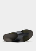 DRIFTED BELT SANDAL - NERO
