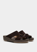 BELTED SANDAL - DARK