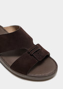BELTED SANDAL - DARK
