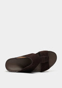 BELTED SANDAL - DARK