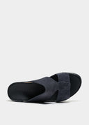 BELTED SANDAL - SEPPIA