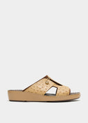 TIGHTENED BOX SANDAL - ORYX