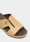 TIGHTENED BOX SANDAL - ORYX