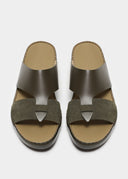 LOOPED BELT SANDAL - MILITARE