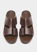 DRIFTED BELT SANDAL - CIOCCOLATO
