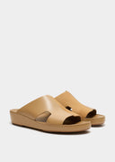 DRIFTED BOX SANDAL - ECRU