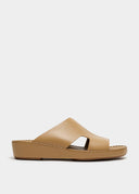 DRIFTED BOX SANDAL - ECRU