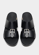 LEGACY BELT SANDAL - NERO