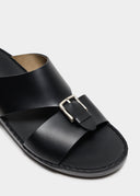 LEGACY BELT SANDAL - NERO