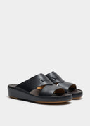 ENVELOPE CROWN SANDAL – NERO