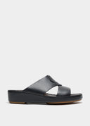 ENVELOPE CROWN SANDAL – NERO