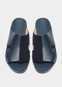 DRIFTED BOX SANDAL - NAVY
