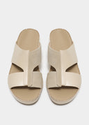 DRIFTED BELT SANDAL - GHIACCIO