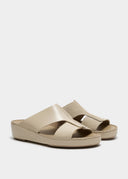 DRIFTED BELT SANDAL - GHIACCIO