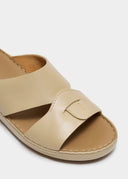 ENVELOPE BELT SANDAL – BEIGE