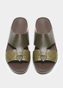 LOOPED BELT SANDAL - MILITARE
