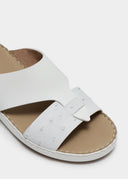 LOOPED BELT SANDAL - BIANCO OST