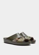 LOOPED BELT SANDAL - MILITARE