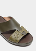 LOOPED BELT SANDAL - MILITARE