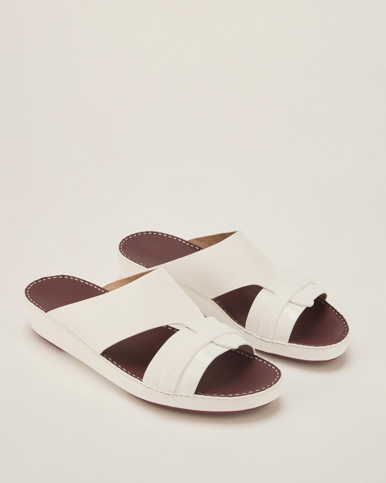 RUBBER GRIP SANDAL - BIANCO