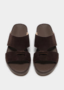 BELTED SANDAL - DARK