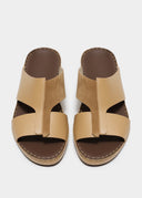 DRIFTED BELT SANDAL - ECRU