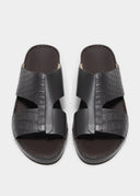 DRIFTED BELT SANDAL - ASFALTO