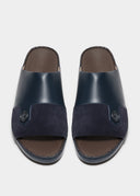 DOT SANDAL  - NAVY