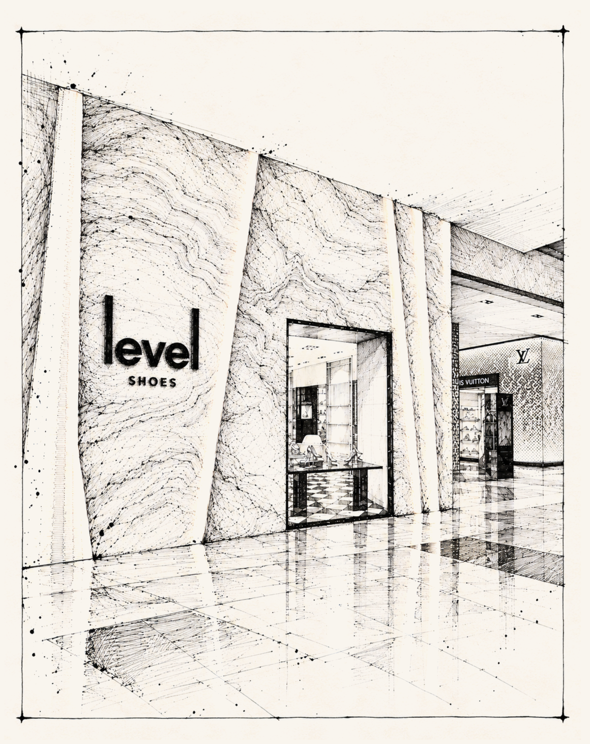 LEVEL Shoes boutique at Dubai Mall